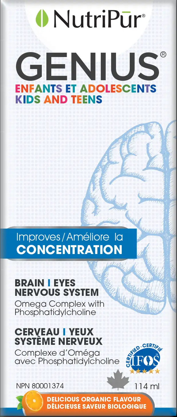 GENIUS Kids & Teens - Chewable & Liquid