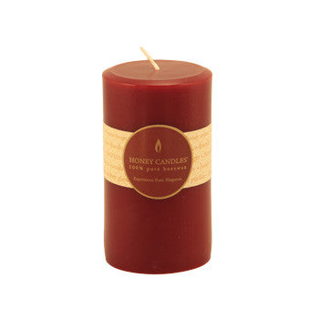 Honey Candles - Round Pillars - 13 colours by Honey Candles - Ebambu.ca natural health product store - free shipping <59$ 