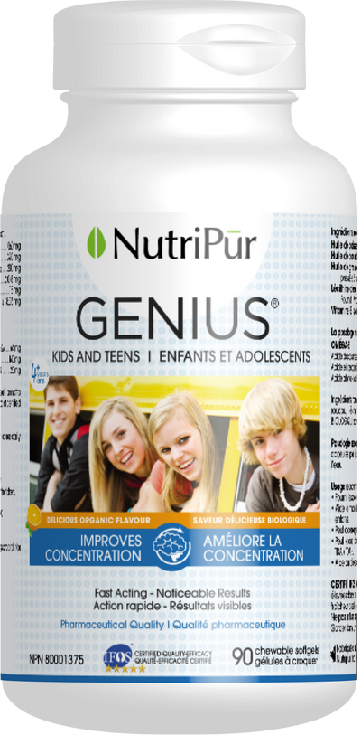 GENIUS Kids & Teens - Chewable & Liquid - 0